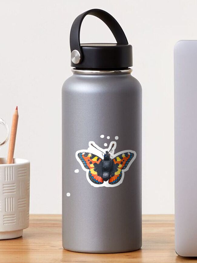 Thumbnail 1 of 3, Sticker, Butterfly 1 designed and sold by bywhacky.