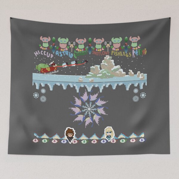 Item preview, HTTYD UGLY SWEATER DESIGN designed and sold by Angie Draws.
