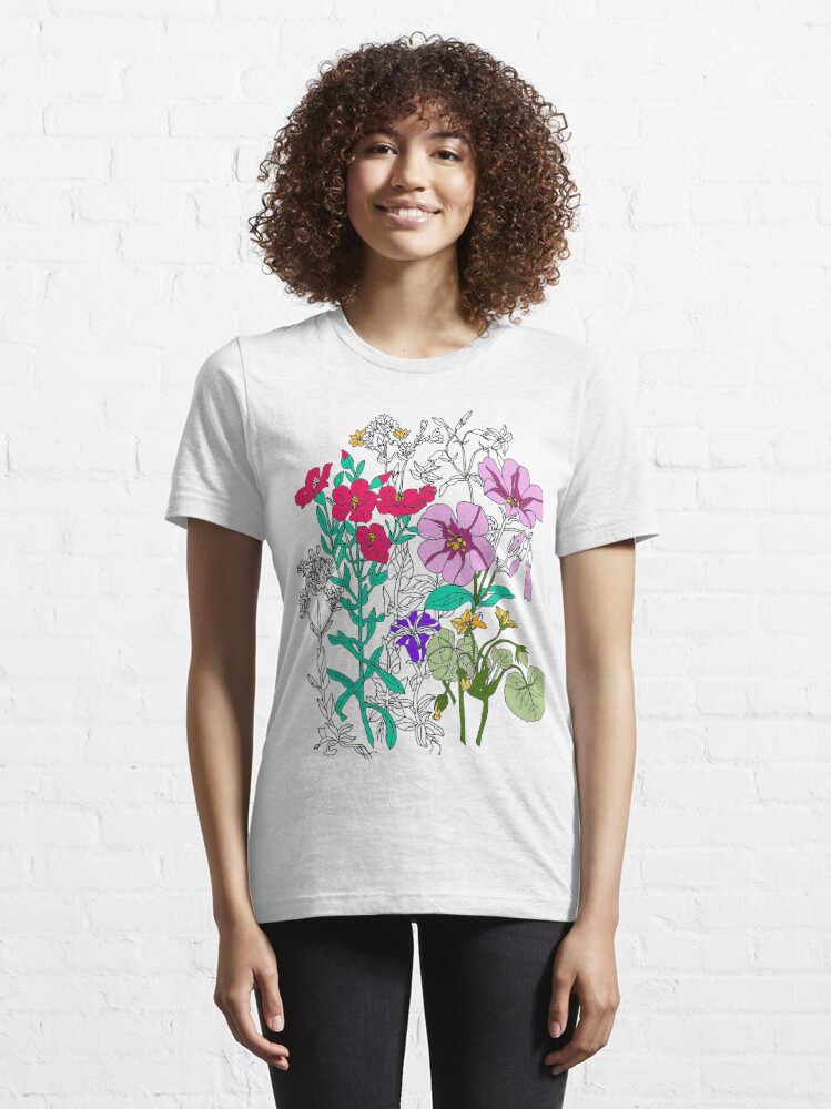 botanical t shirt women's