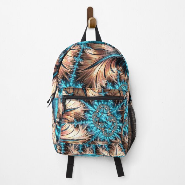 Item preview, Elegant Copper and Teal Fractal Sixteen designed and sold by Elisabeth Lucas.