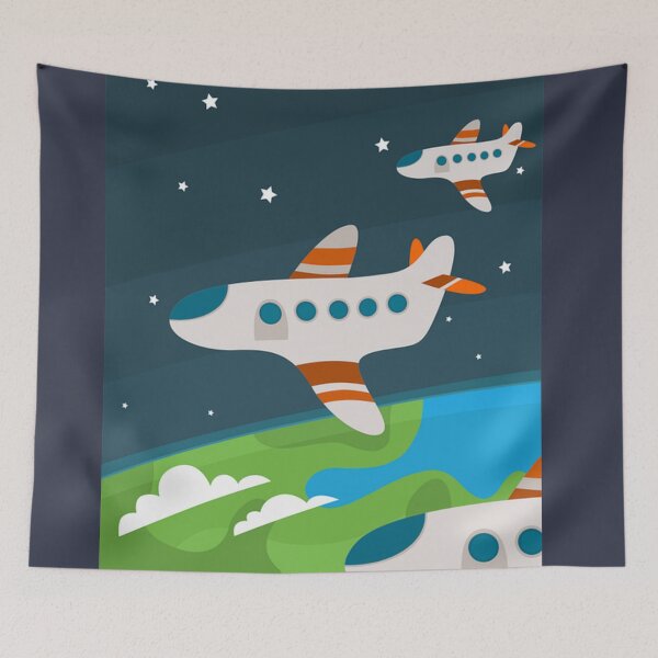 Item preview, Airplanes  Overhead designed and sold by norah1579.