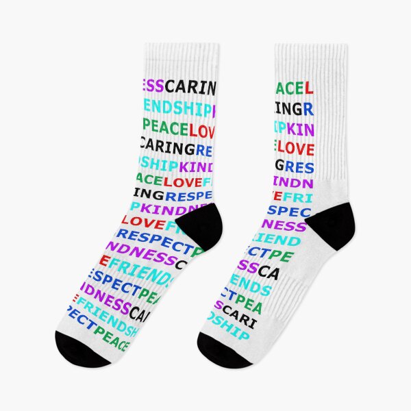 Item preview, Kindness, Caring, Respect, Peace, Love, Friendship designed and sold by FreeWillDesign.