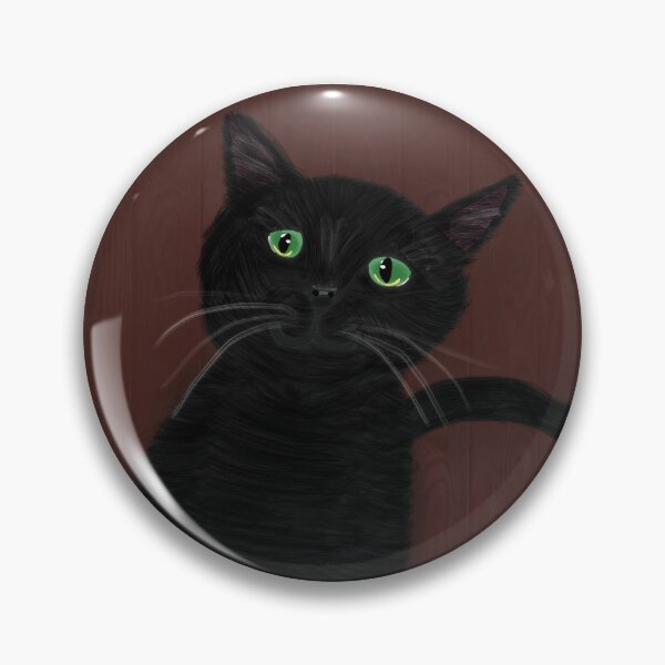 Item preview, Black cat loves you designed and sold by freedomrose.