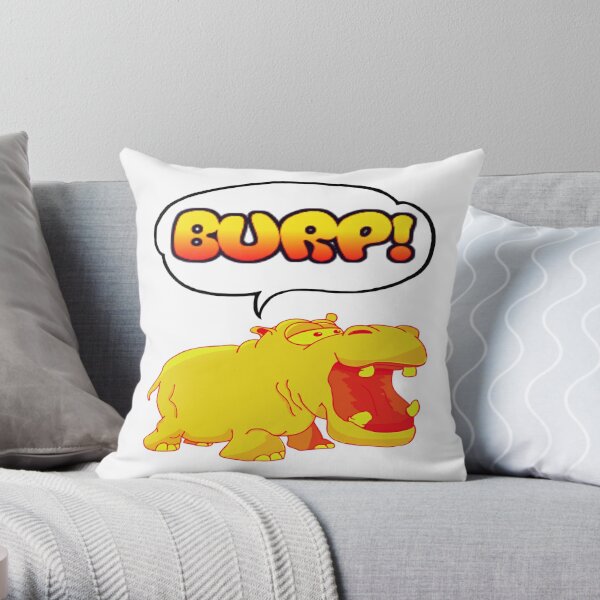 Farting sale hippo pillow