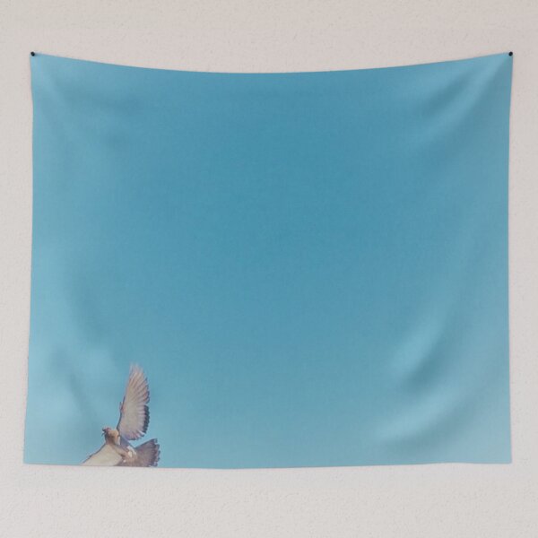 Item preview, Soaring eagle on a clear blue sky designed and sold by jannelserrano.