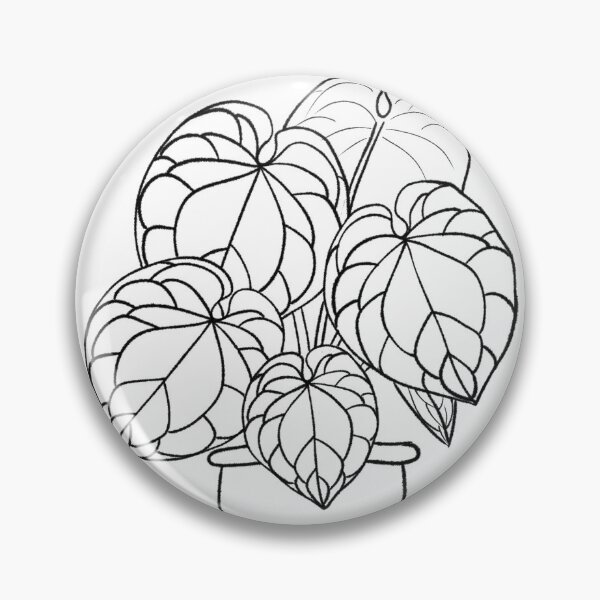 Item preview, Anthurium Clarinervium designed and sold by gemmaelaineart.