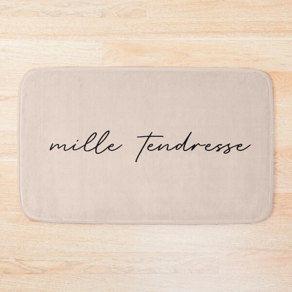 Item preview, mille tendresse tattoo cursive designed and sold by thewayitshine.