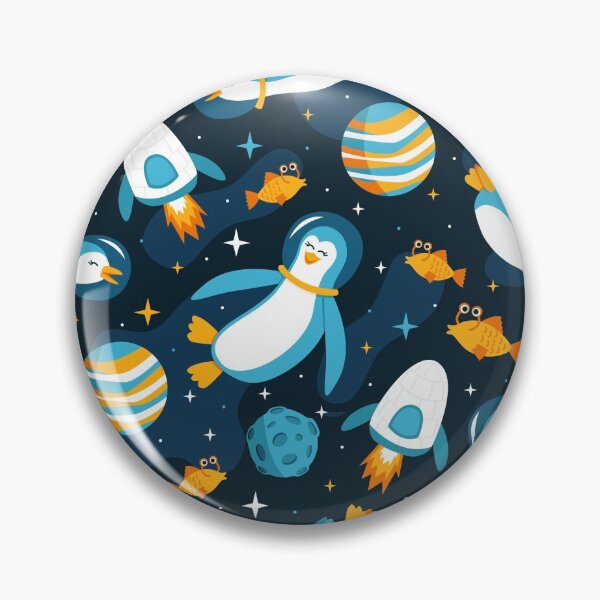 Item preview, Intergalactic Penguins designed and sold by robyriker.