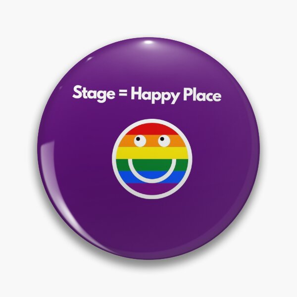 Item preview, Stage is my happy place! - Musical Theatre designed and sold by moztheatre.