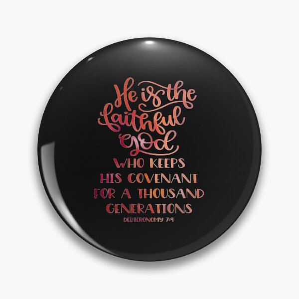 Item preview, Bible Quote - He is the Faithful God designed and sold by jeyel7.