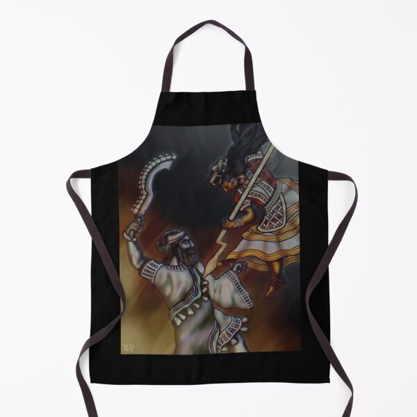 Item preview, Anat Defeats Mot in the Underworld designed and sold by GutsnGoreART.