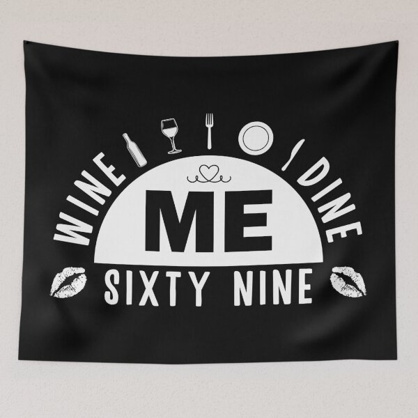 Item preview, Wine Me Dine Me 69 Me Dark designed and sold by SNKV-Creations.