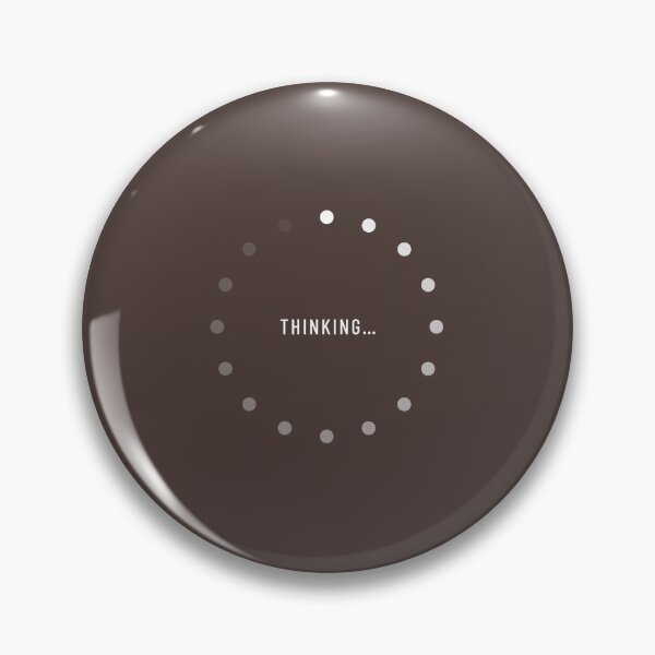 Item preview, Thinking Loading Icon designed and sold by Geek Updated.