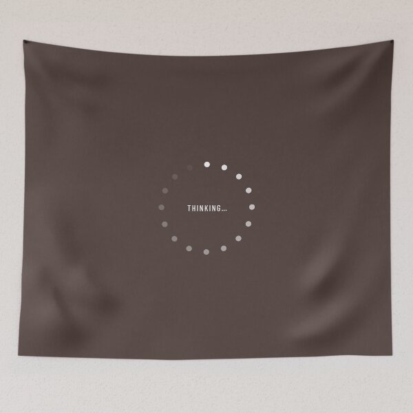 Item preview, Thinking Loading Icon designed and sold by Geek Updated.