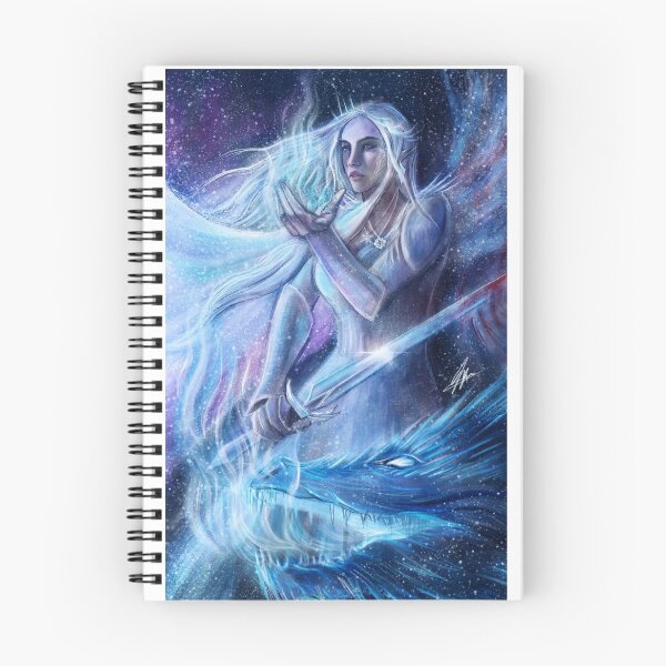 Item preview, Ice Queen and Her Ice Dragon - Within Temptation fan art designed and sold by Jocelyn-creates.