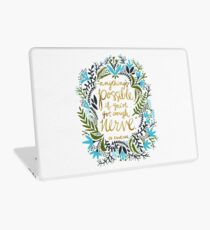 Anything's Possible Laptop Skin