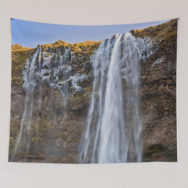 Item preview, Iceland Waterfall Seljalandsfoss designed and sold by Catherine Reading.