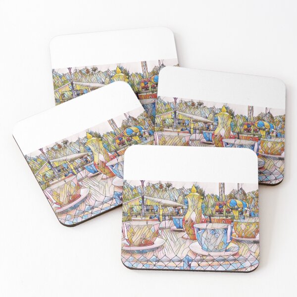 Item preview, Tea set picture digitally transformed  designed and sold by lamond-creation.
