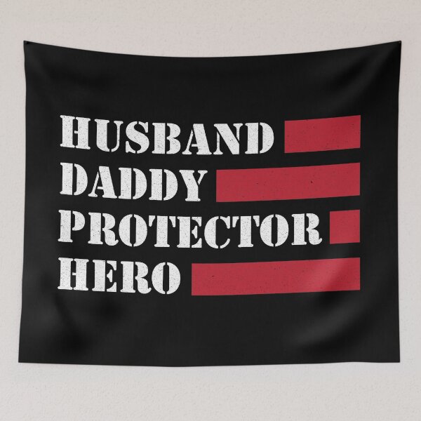 Item preview, Husband Daddy Protector Hero designed and sold by Studio624.