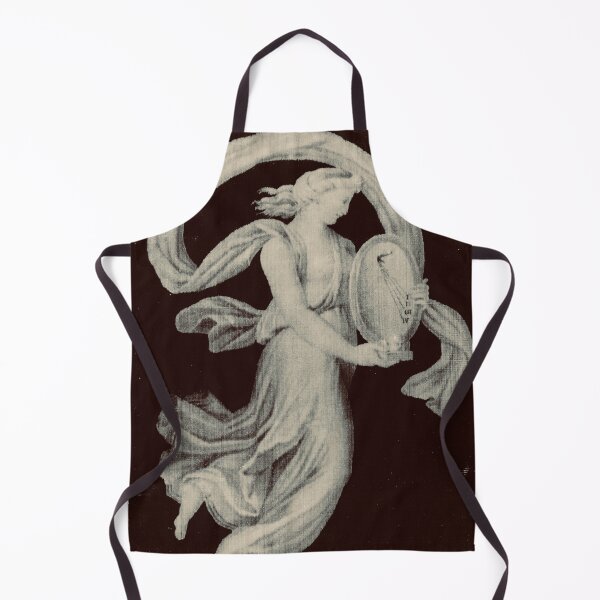 Item preview, Woman in diaphanous dress on worn velvet textile designed and sold by Freyas-Eventyr.