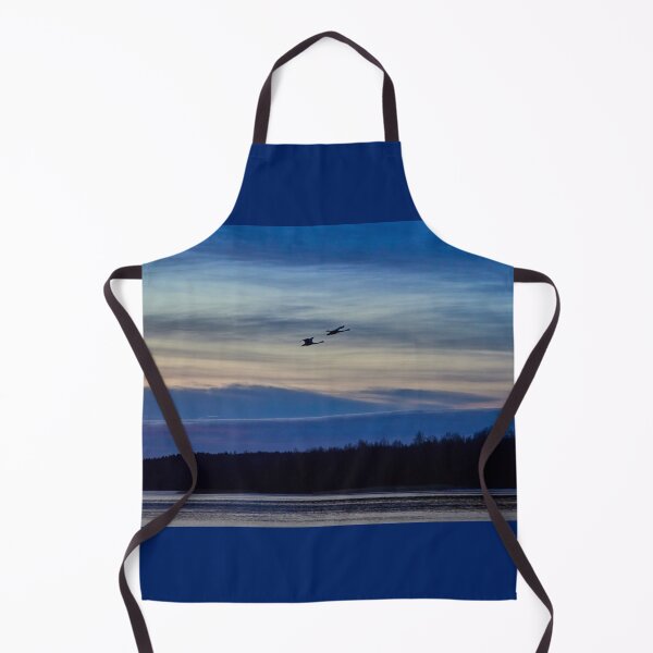 Item preview, Blue clouds low light. Whooper swan designed and sold by Jouko Lehto Photography.