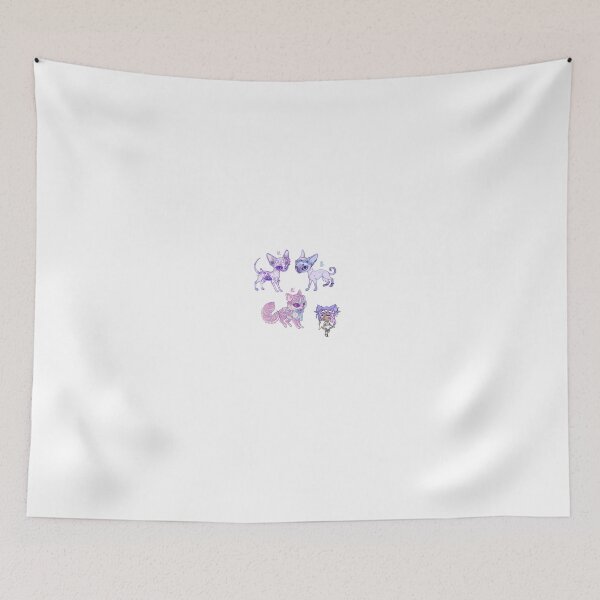 Item preview, purple cats.  designed and sold by Duaxstudios11.