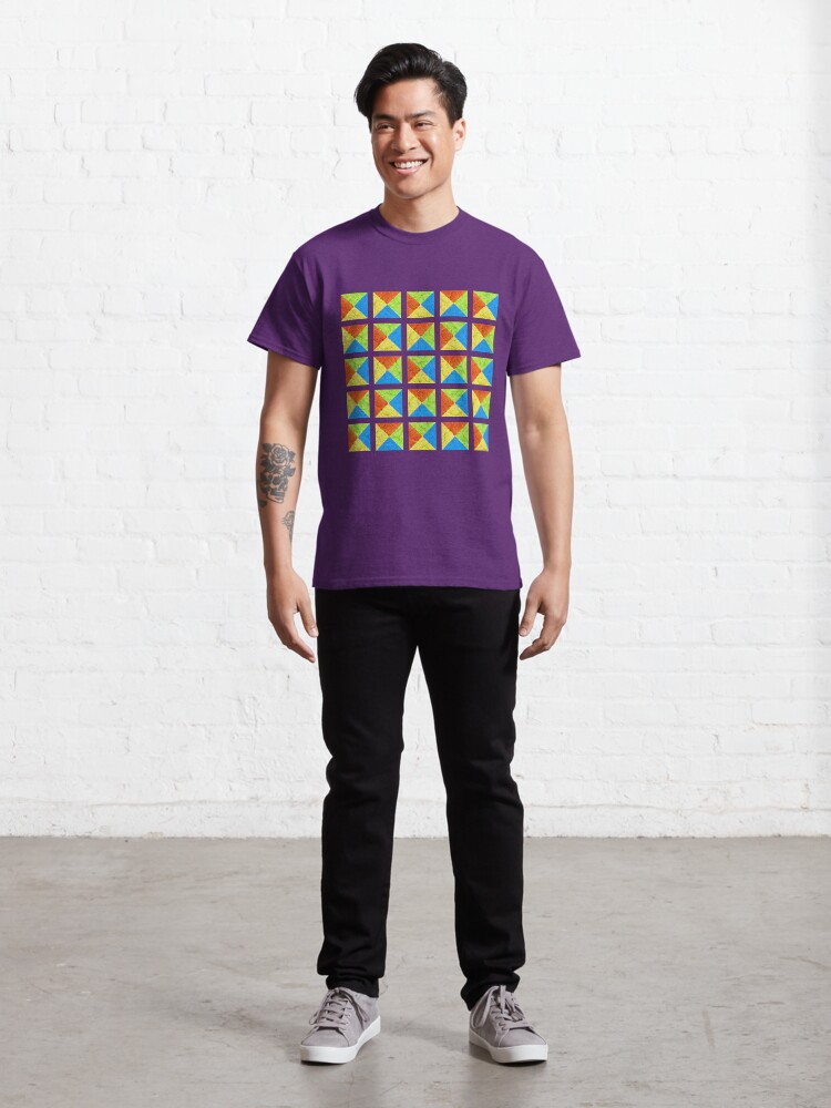 Alternate view of #DeepDream color factures #Art Classic T-Shirt