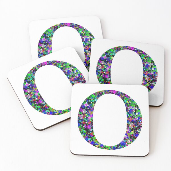 Artikelvorschau, Buchstabe O und Buchstabe Omicron Paint Splatter entworfen und verkauft von Handstand365.