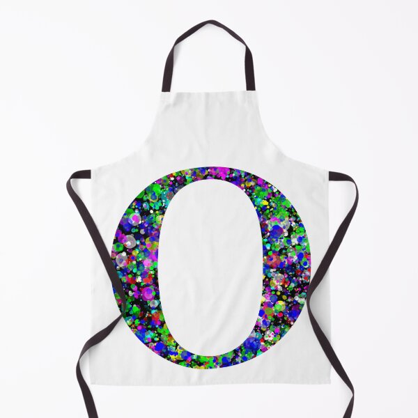 Item preview, Letter O and Letter Omicron Paint Splatter designed and sold by Handstand365.