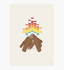 Crackling Fire Photographic Print