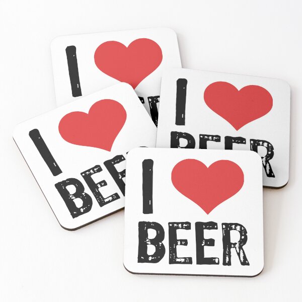 Item preview, I Love Beer designed and sold by The "I Love Everything" Shop.