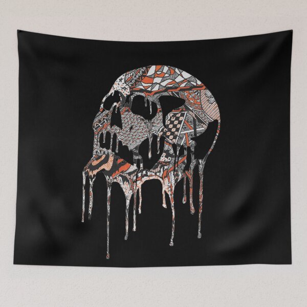 Item preview, Organised Chaos Melting Skull Design designed and sold by Organised  Chaos.