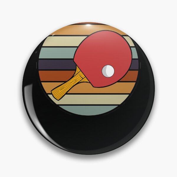 Item preview, Table Tennis Vintage Paddle And Ball Ping Pong designed and sold by MakeGoodChoices.