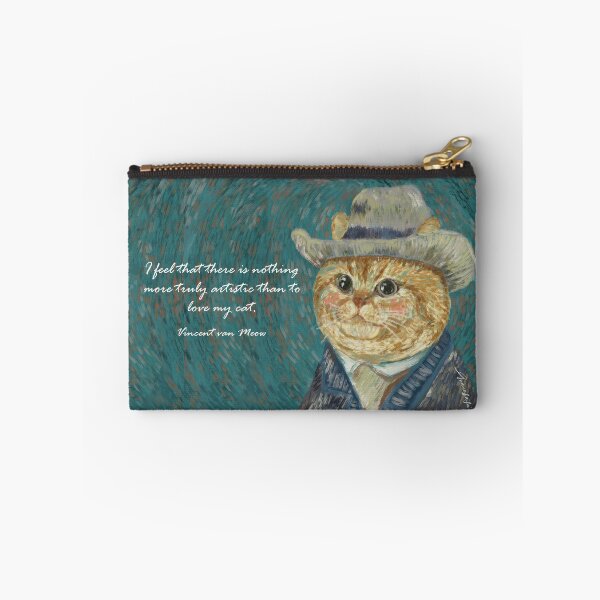 Item preview, Vincent Van Gogh Cat Self Portrait - Van Meow designed and sold by GraceFaiFai.