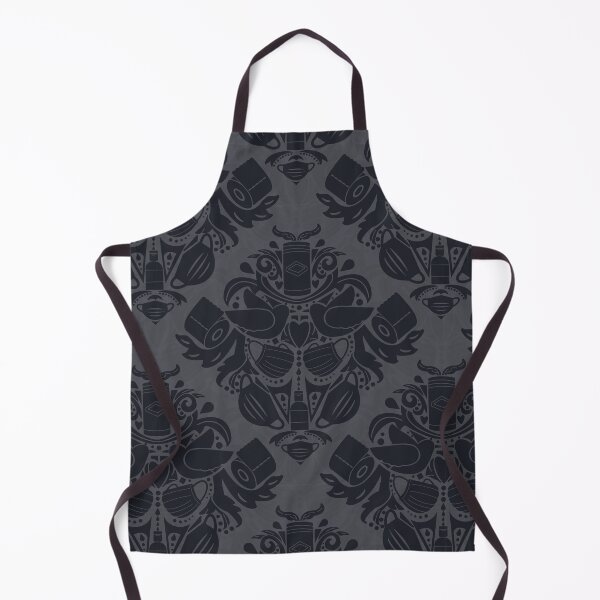 Item preview, Covid Damask - Black, Dark on Light designed and sold by Jasrese.
