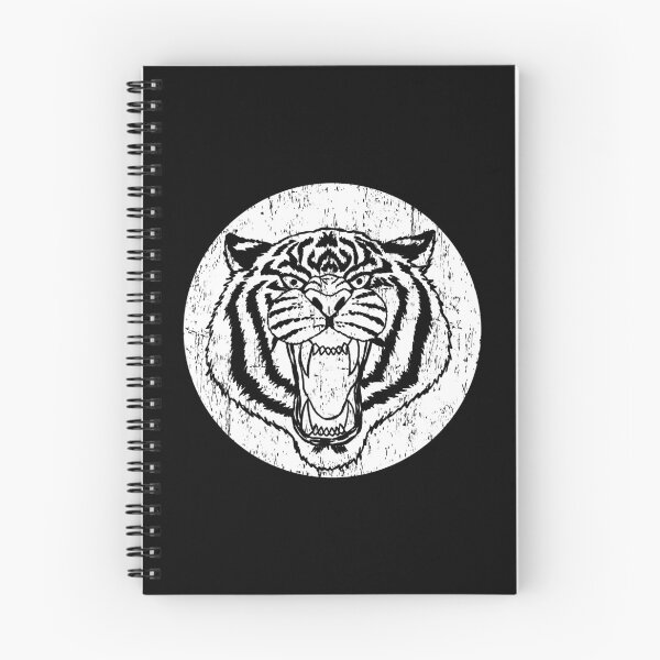 Artikelvorschau, Roaring Tigers Head Distressed White entworfen und verkauft von Ebayson74.