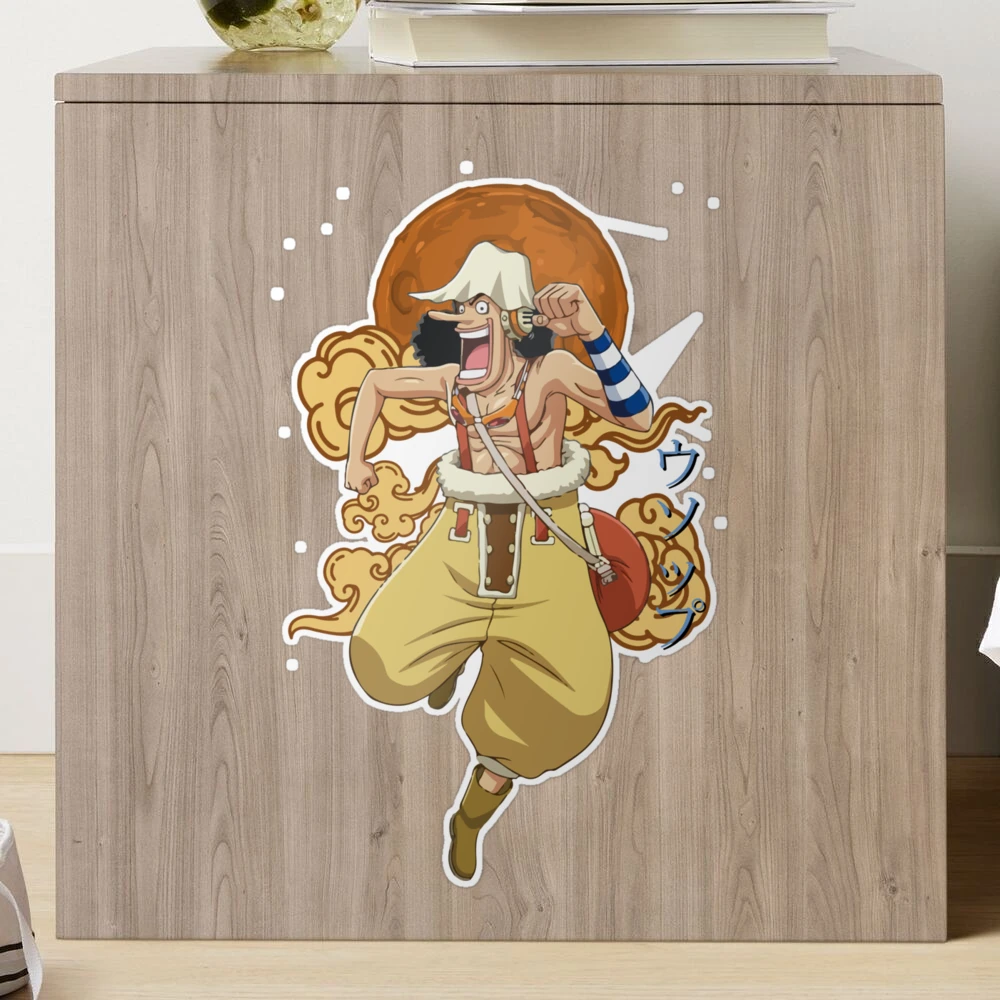 Usopp Evolution - One Piece Sticker for Sale by reelanimedragon