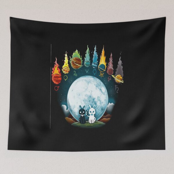 Item preview, CATS AND PLANETS WARRIORS designed and sold by ohmysale.