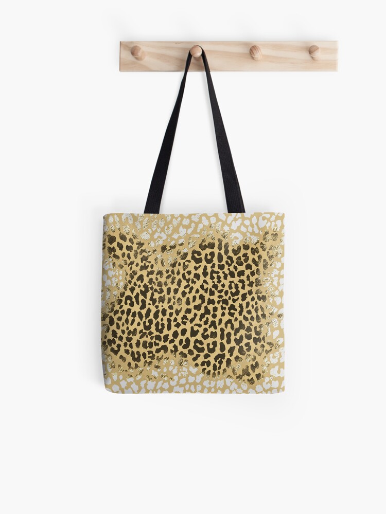 leopard tote