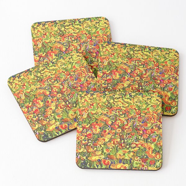 Item preview, The Buttercup Meadow - Abstract Art designed and sold by Rocketman2017.