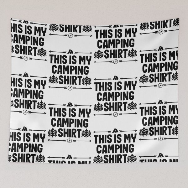Item preview, This Is My Camping Shirt designed and sold by GravitiTees.