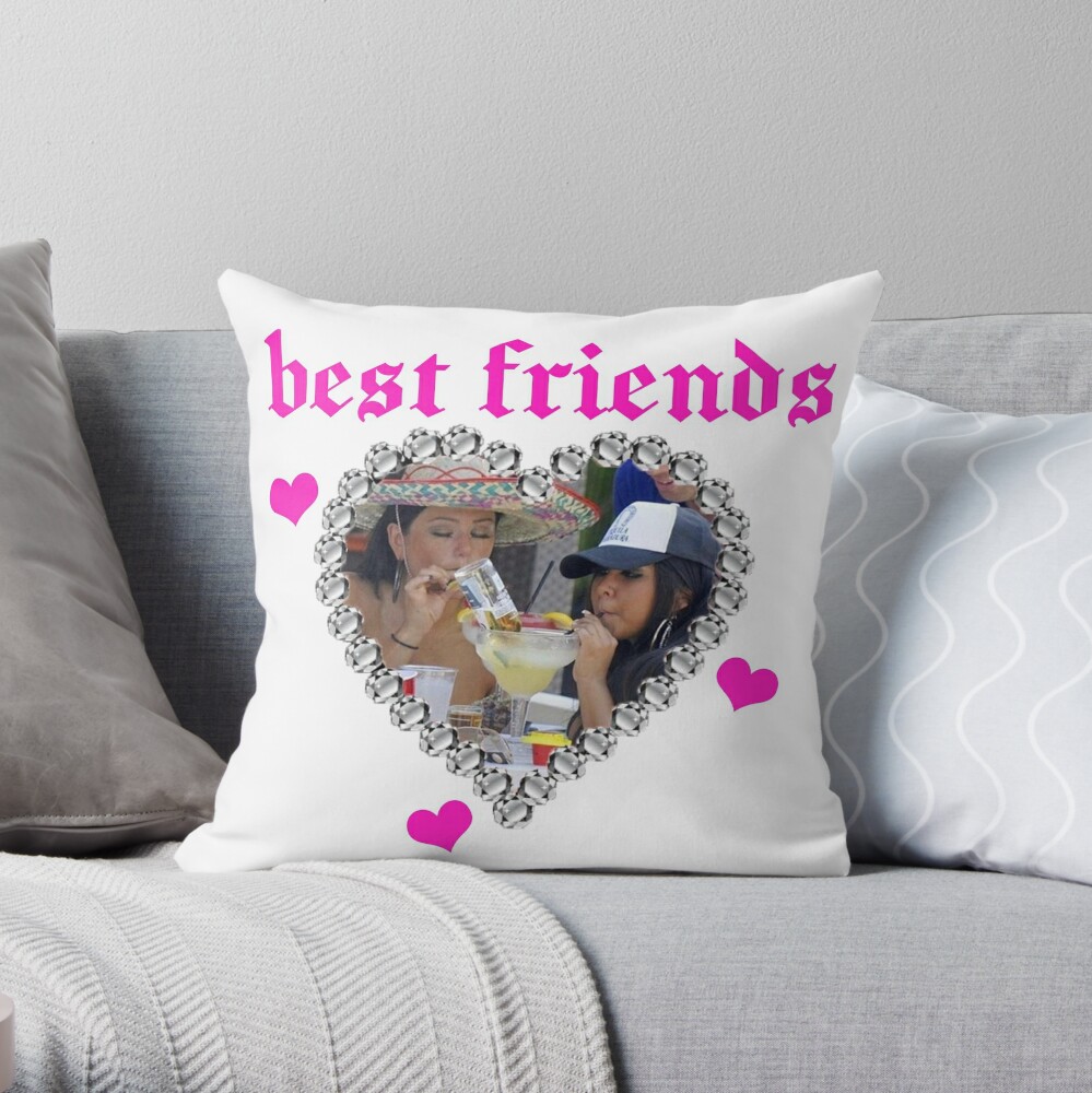 Best Friends Forever BFF Cushion Cover - Cleopatra Bling
