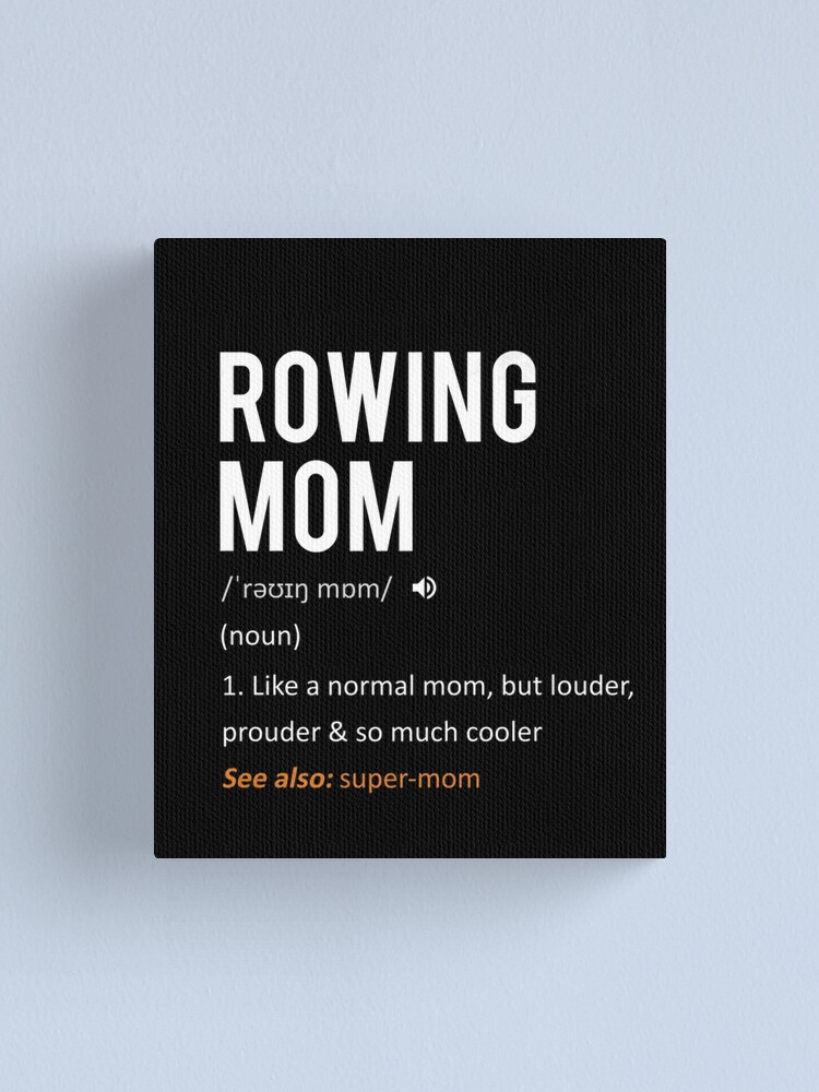 "Awesome Rowing definition style saying for Rowers. Funny Rowing art