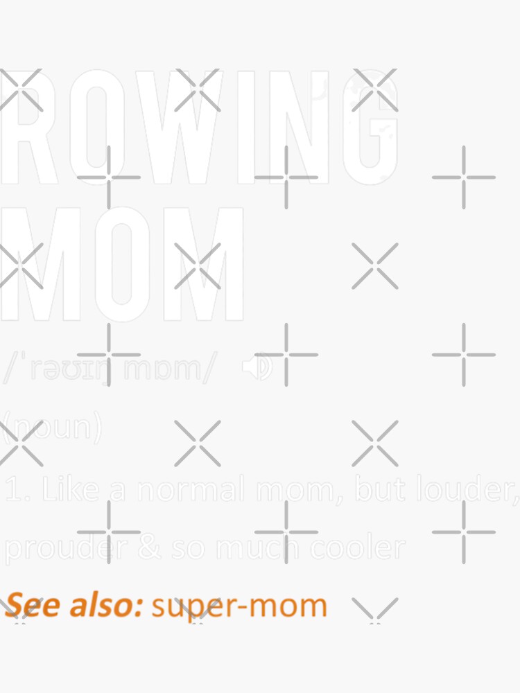 "Awesome Rowing definition style saying for Rowers. Funny Rowing art