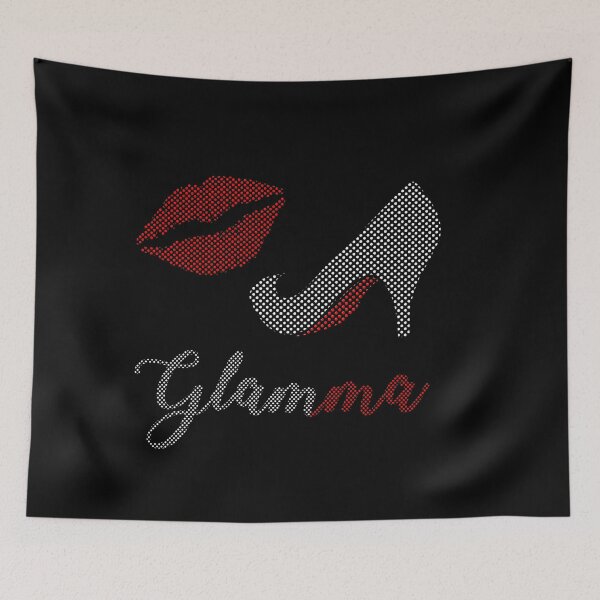 Aperçu de l'œuvre Femmes Glamma Kiss And High Heel - Cadeau de chemise de fête des mères créée et vendue par HammonArt.