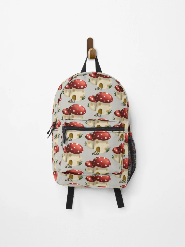 ISO mushroom house backpack Mushroom Cottagecore Backpack By Fairy Drop Art | Hot Topic main image 4