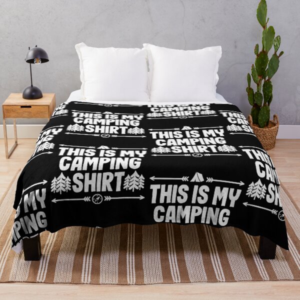 Item preview, This Is My Camping Shirt | Love The Mountains designed and sold by GravitiTees.