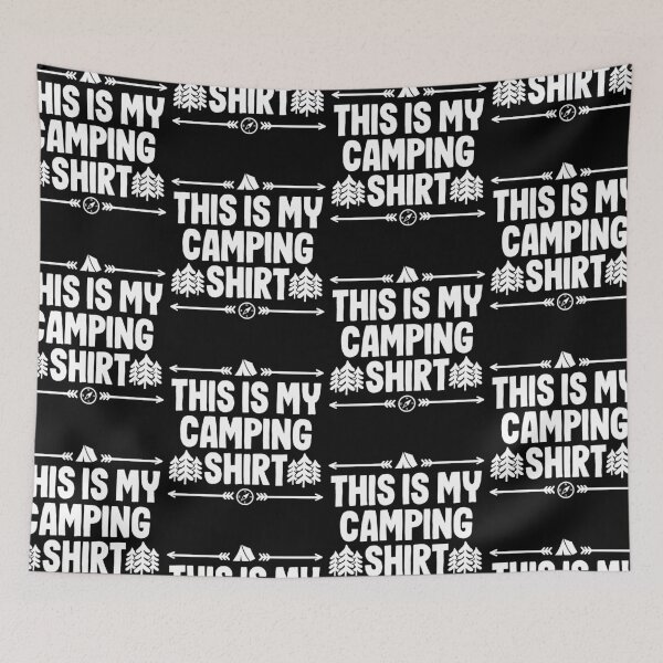 Item preview, This Is My Camping Shirt | Love The Mountains designed and sold by GravitiTees.