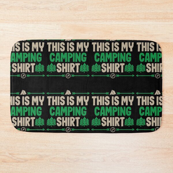 Item preview, This Is My Camping Shirt | Hit The Hiking Trails designed and sold by GravitiTees.