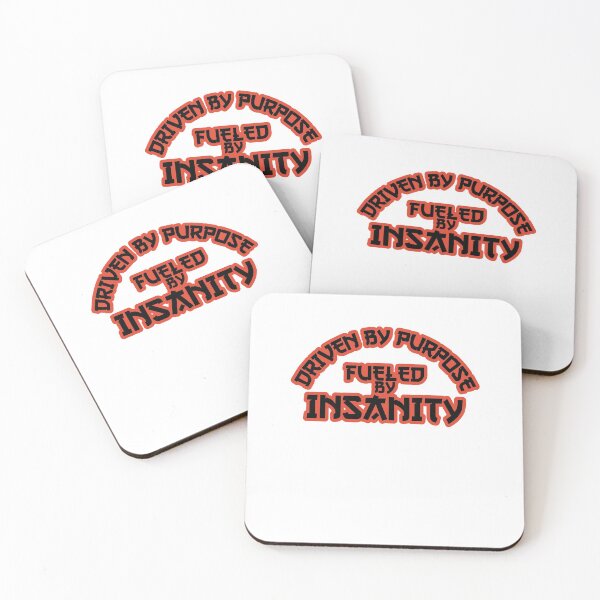 Item preview, Driven by Purpose, Fueled by Insanity - Red designed and sold by Chubuter.